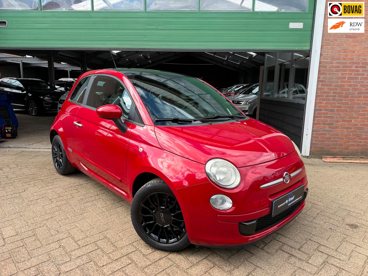 Fiat 500 - 0.9 TwinAir|PANO/LMWIEL/AIRCO/KM 77974 - AutoWereld.nl