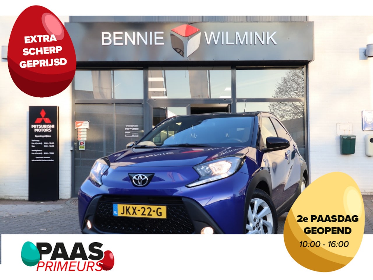 Toyota Aygo X - 1.0 CVT Pulse Bi-tone Automaat | AllSeasons | Stoelverwarming - AutoWereld.nl