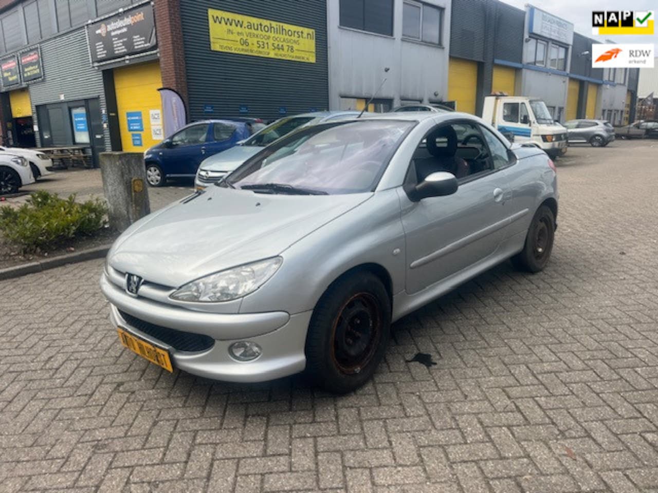 Peugeot 206 CC - 1.6-16V 1.6-16V, dak elektrisch dak, inruil auto meeneem prijs - AutoWereld.nl