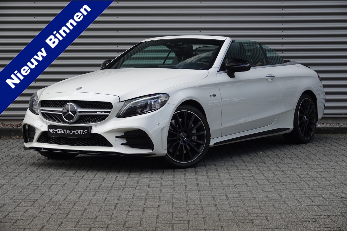 Mercedes-Benz C-klasse Cabrio - AMG 43 4MATIC Premium Plus Pack | Night | Facelift | Burm. | Airscarf | Dealer Onderhouden - AutoWereld.nl