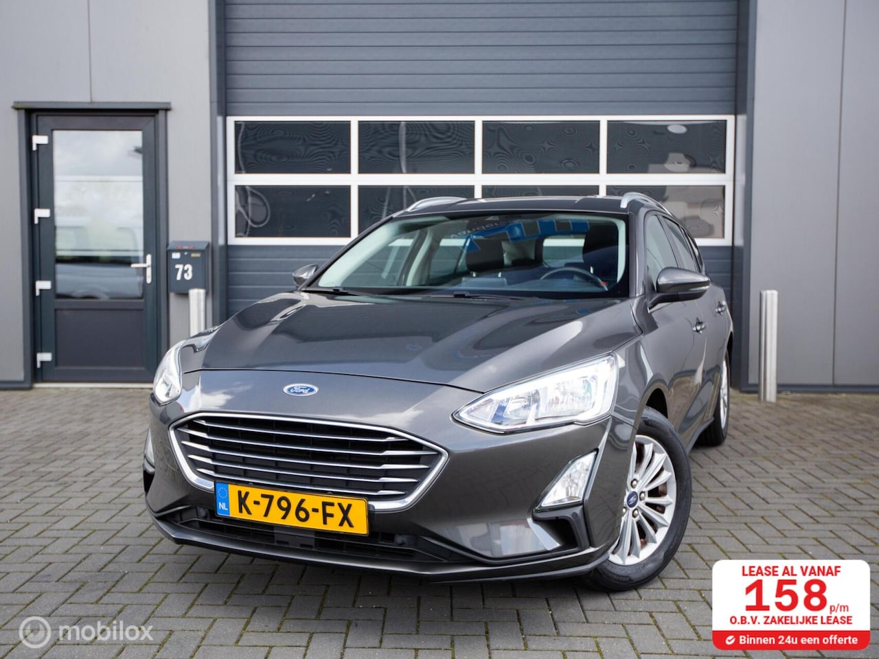 Ford Focus Wagon - 1.0 EcoBoost Trekhaak/Clima/Navi - AutoWereld.nl