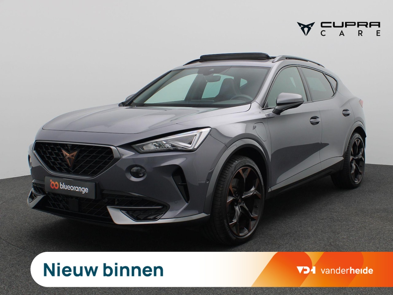 CUPRA Formentor - 1.4 e-Hybrid VZ Copper Edition 245PK DSG Pano-Schuifdak, Trekhaak, Elektr. Achterklep, 360 - AutoWereld.nl