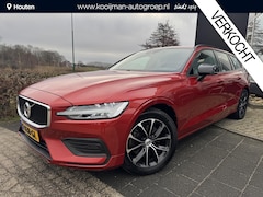 Volvo V60 - 2.0 B3 Momentum , BTW-Auto, Origineel Nederlands, Wegklapbare Trekhaak, Lederen Bekleding,