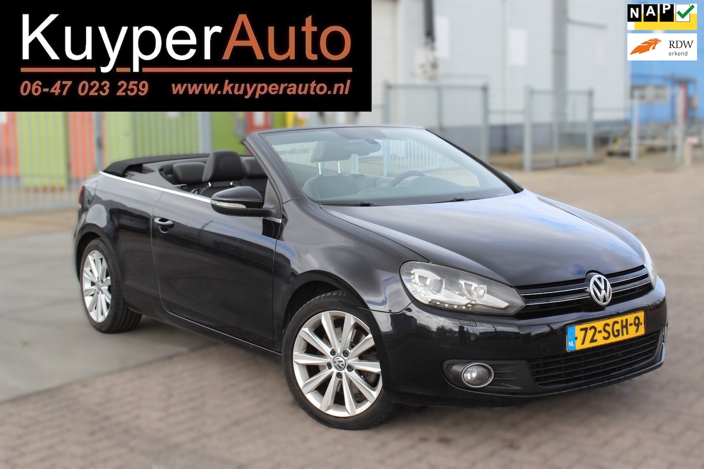 Volkswagen Golf Cabriolet - 1.4 TSI goed onderhouden NW KAP - AutoWereld.nl