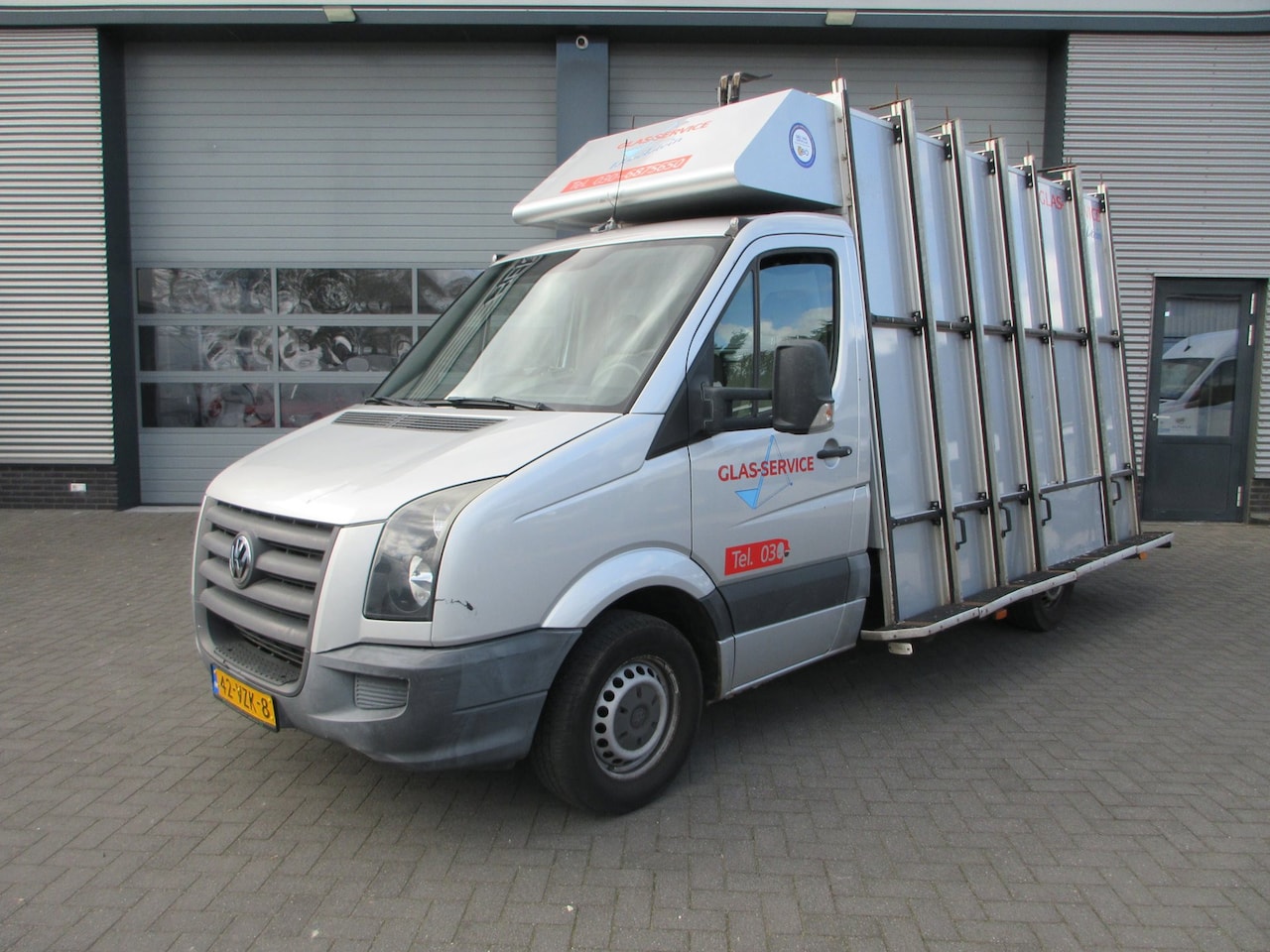 Volkswagen Crafter - Glasresteel pritche glasauto airco - AutoWereld.nl