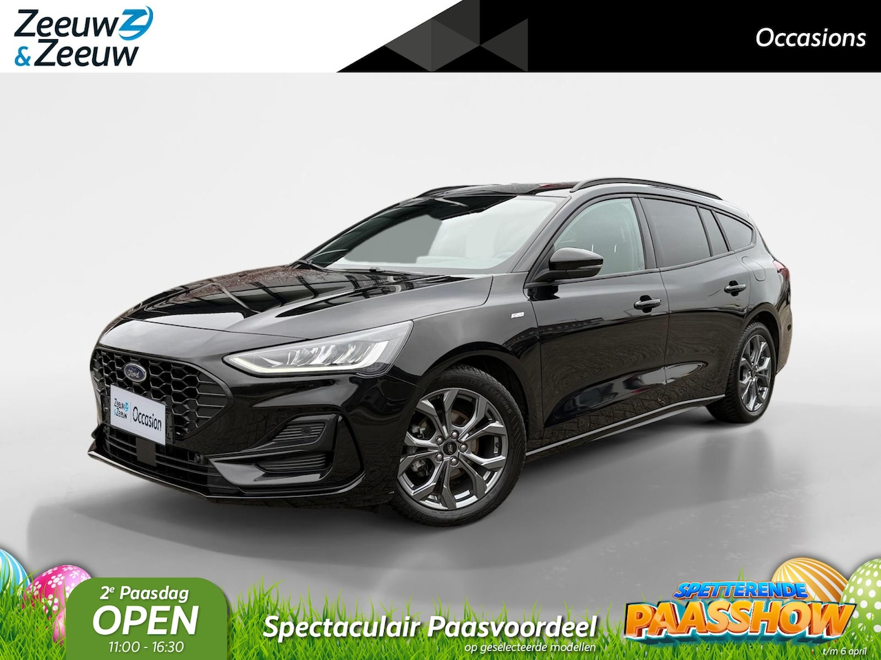 Ford Focus Wagon - 1.0 EcoBoost Hybrid ST Line | Winterpack | Camera | Navigatie | Apple Carplay | Android Au - AutoWereld.nl