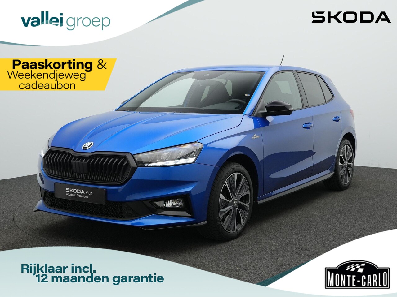Skoda Fabia - 1.0 TSI 110 pk DSG Monte Carlo | Parkeersensoren achter | Virtual Cockpit | Carplay | 2-zo - AutoWereld.nl