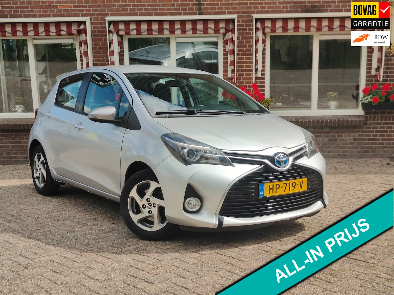 Toyota Yaris - 1.5 Hybrid Aspiration Aut. Clima Cruise LMV - RIJKLAAR - - AutoWereld.nl