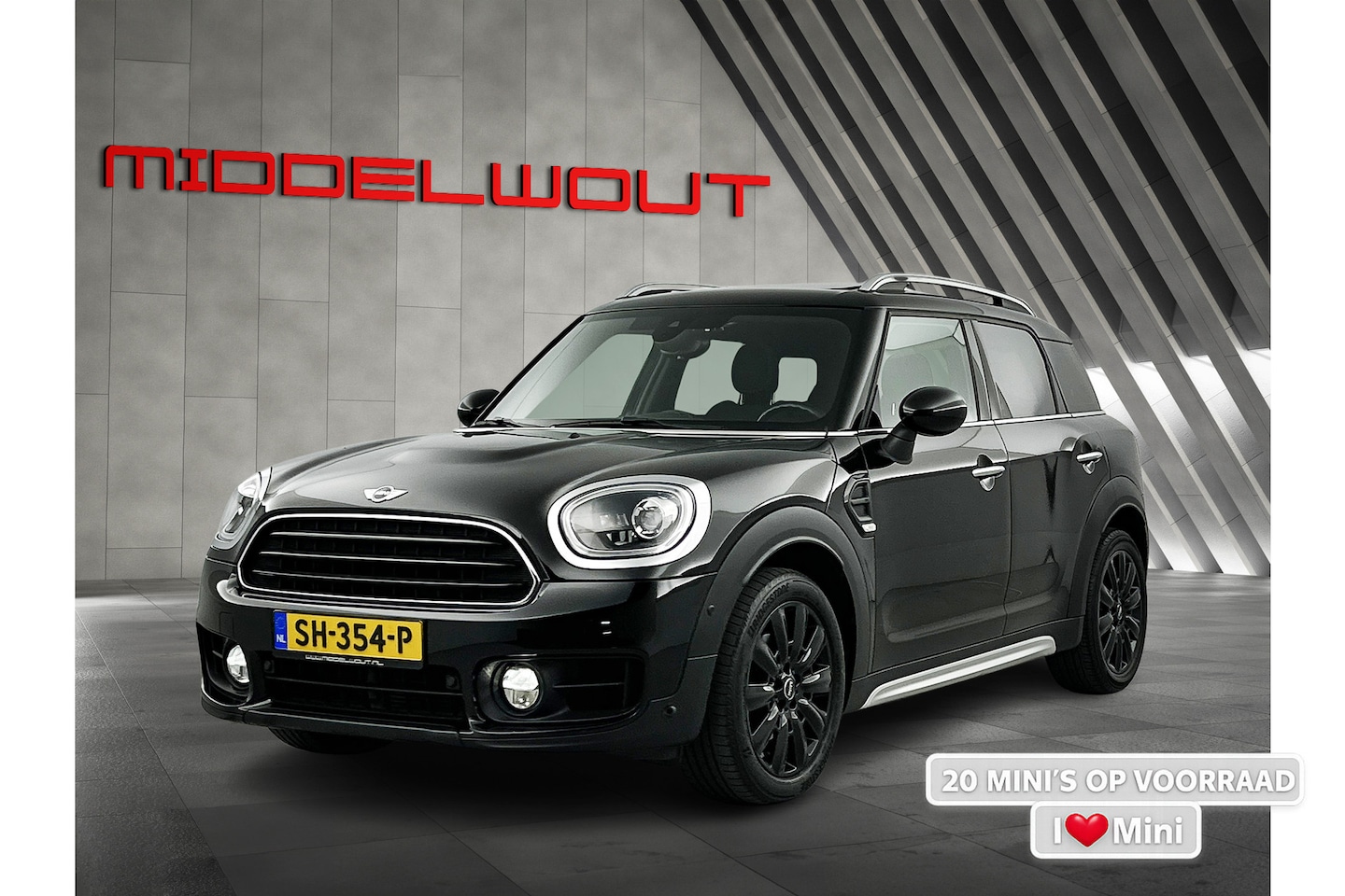 MINI Countryman - Mini 1.5 Aut. Cooper JCW-Pack Pano-dak/Camera/Sportstoelen - AutoWereld.nl