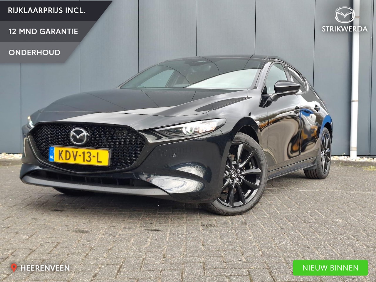 Mazda 3 - 2.0 e-SkyActiv-X M Hybrid 186 Nagisa Bose | HUD | Memory - AutoWereld.nl