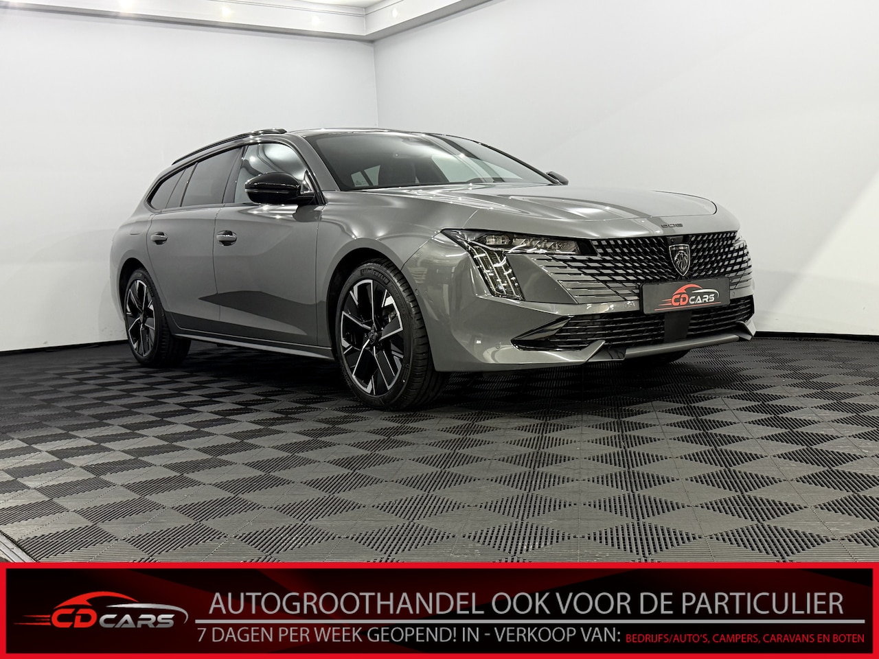 Peugeot 508 - 1.6 HYbrid 225 Allure Pack Plug-in 360 Camera, Half leder, Navi, Keyless start, Cruise con - AutoWereld.nl