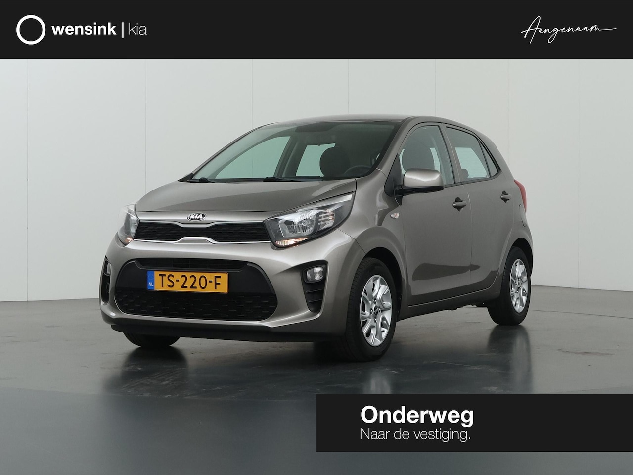 Kia Picanto - 1.0 CVVT ComfortPlusLine Navigator | Cruise Control | Airco | Navigatiesysteem | Parkeerca - AutoWereld.nl