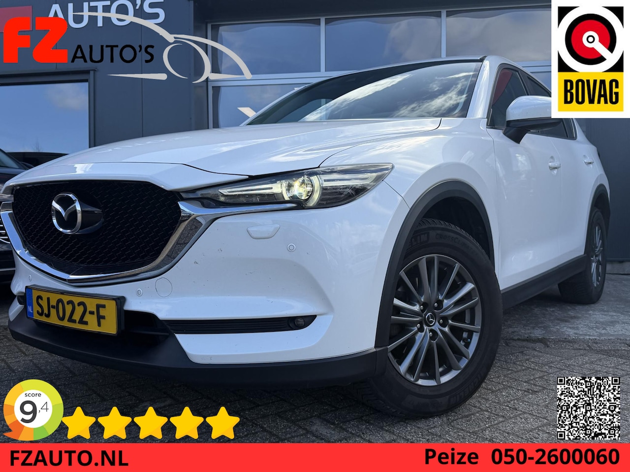 Mazda CX-5 - 2.0 SkyActiv-G 165 Skylease GT - Lederen bekleding - Navigatie - Xenon - Stoelverwarming - AutoWereld.nl