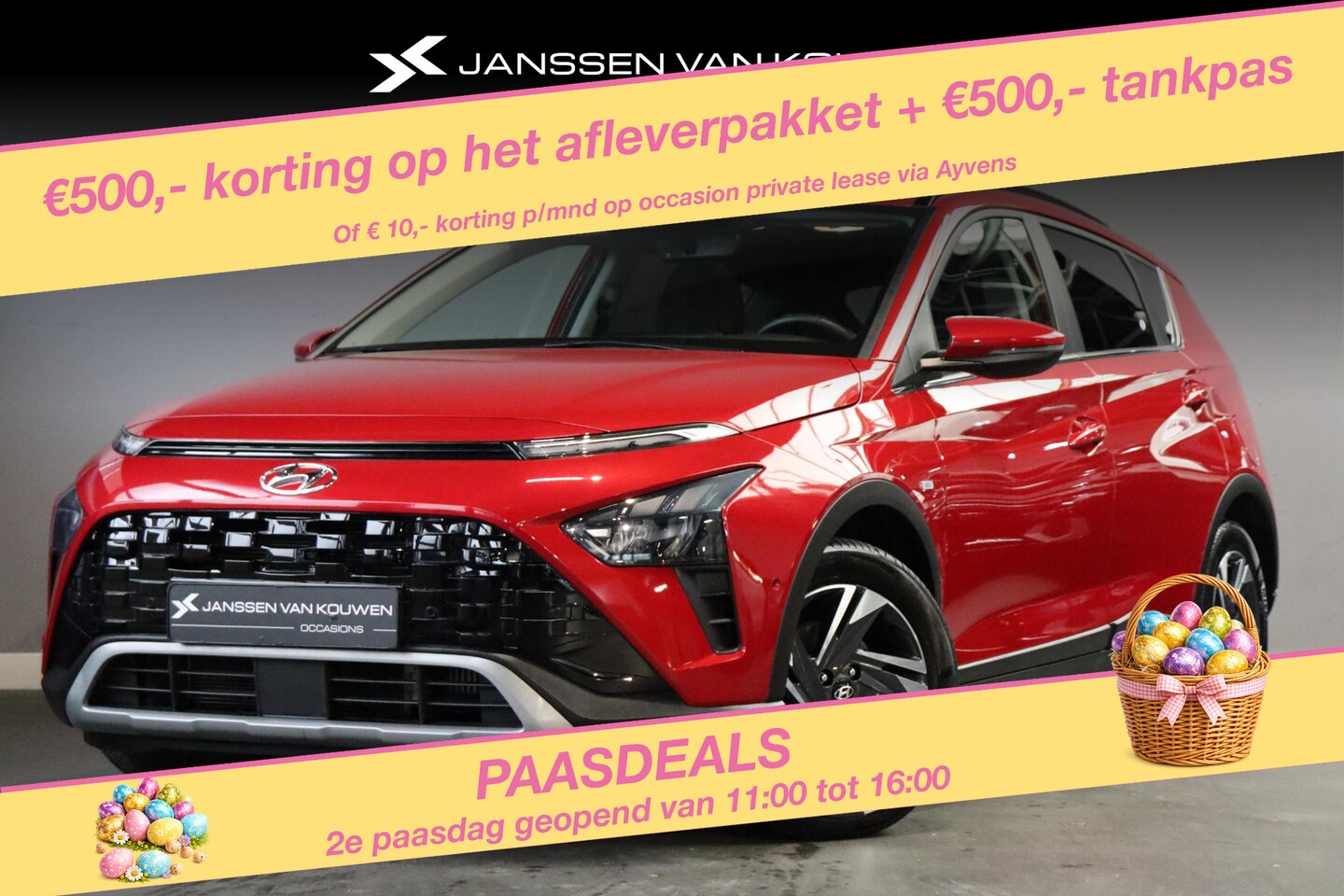 Hyundai Bayon - 1.0 T-GDI Premium Sky / Camera / Panoramadak / Stoel + Stuurverwarming - AutoWereld.nl