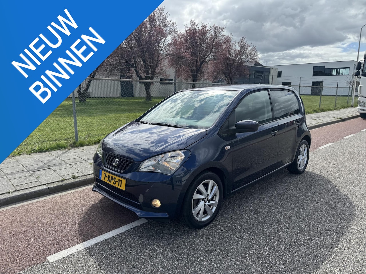 SEAT Mii - 1.0 Sport Dynamic Airco|Stoelverwarming|NAP|Navigatie - AutoWereld.nl