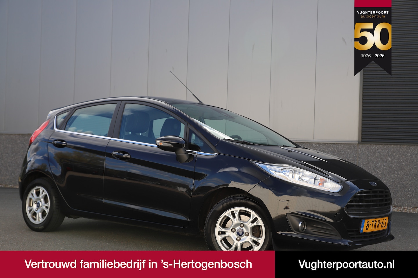 Ford Fiesta - 1.6 TDCi 96pk 5drs Titanium APK 03-2027/ Navi/clima/Cruise - AutoWereld.nl