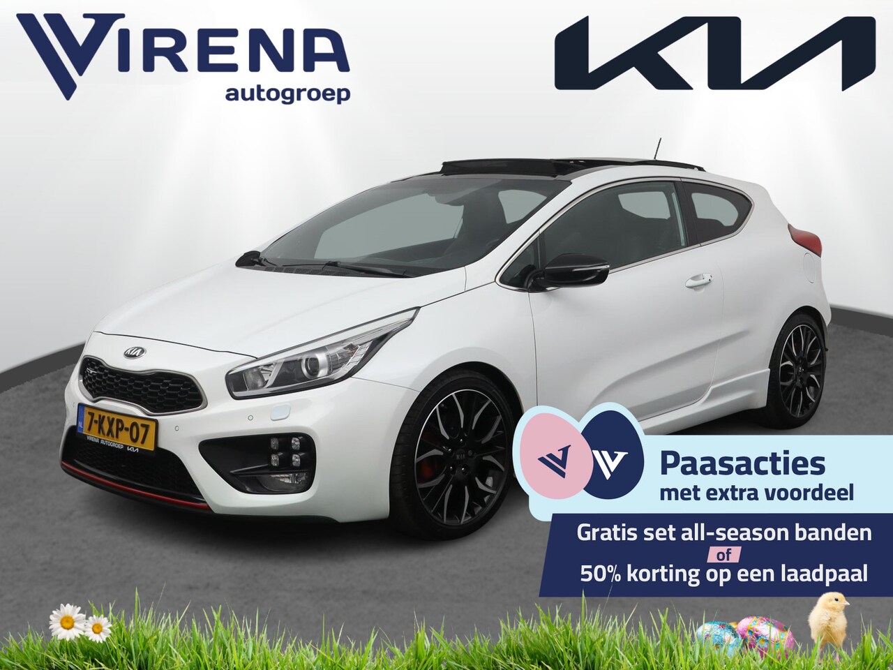 Kia Pro cee'd - pro_ceed 1.6 GT First Edition - 204 PK - Schuif-/kanteldak - Stoel-/stuurverwarming - Navi - AutoWereld.nl
