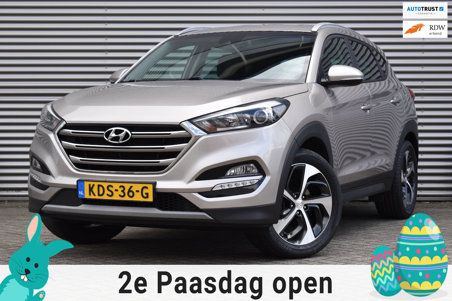 Hyundai Tucson - 1.6 GDI 132-PK, Airco, Ecc. Cruise, Pdc, Led, Lmv. - AutoWereld.nl
