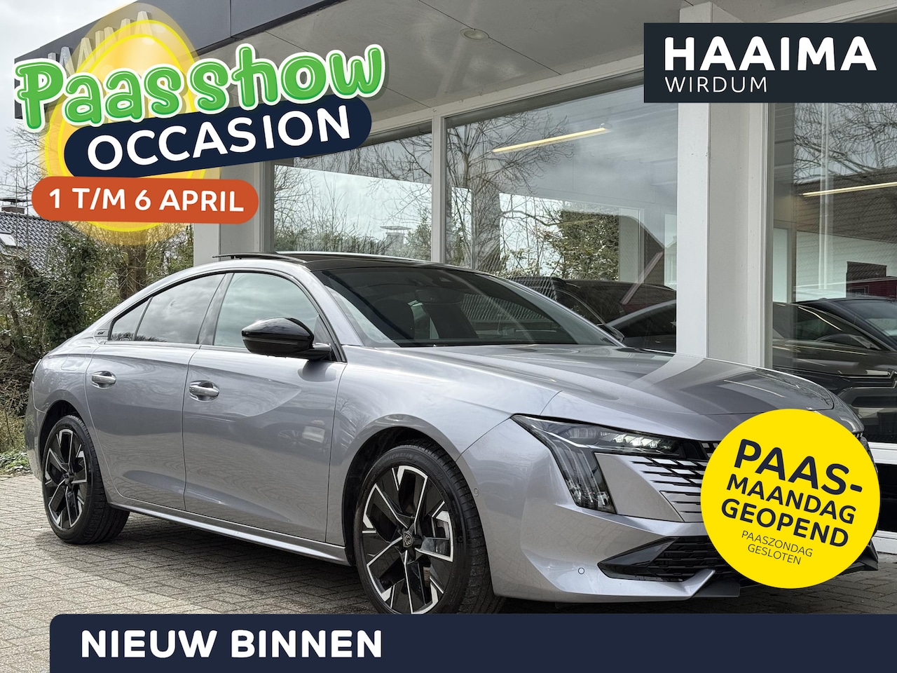 Peugeot 508 - 1.6 HYbrid 225 GT | Schuif-/kanteldak | Nappa Lederen | Memory functie | Elektr. achterkle - AutoWereld.nl