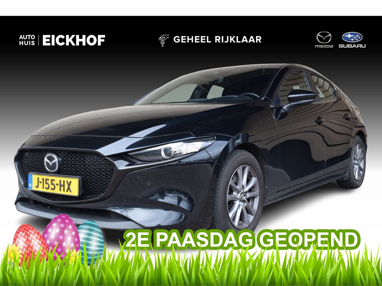 Mazda 3 - 2.0 e-SkyActiv-X M Hybrid 180 Comfort met Bose - Trekhaak - AutoWereld.nl