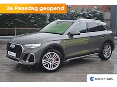 Audi Q5 - 50 TFSI e 300PK quattro S line | 100% SOH Panoramadak | 20 inch | Leder | Camera | Trekhaa