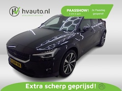 Polestar 2 - 2 LR DUAL MOTOR 78 KWH 408PK PILOT PLUS SOH 92, 6% | Trekhaak | Panoramadak | Harman Kardo