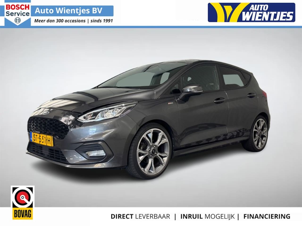 Ford Fiesta - 1.0 EcoBoost | ST-Line 5-Drs | Airco | Cruise | Navi - AutoWereld.nl