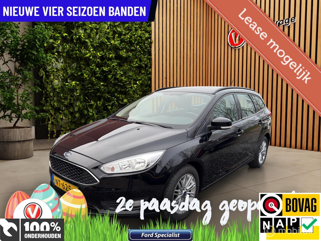 Ford Focus Wagon - 1.0 Lease Edition|125Pk|Trekhaak|Navi|Apple - AutoWereld.nl