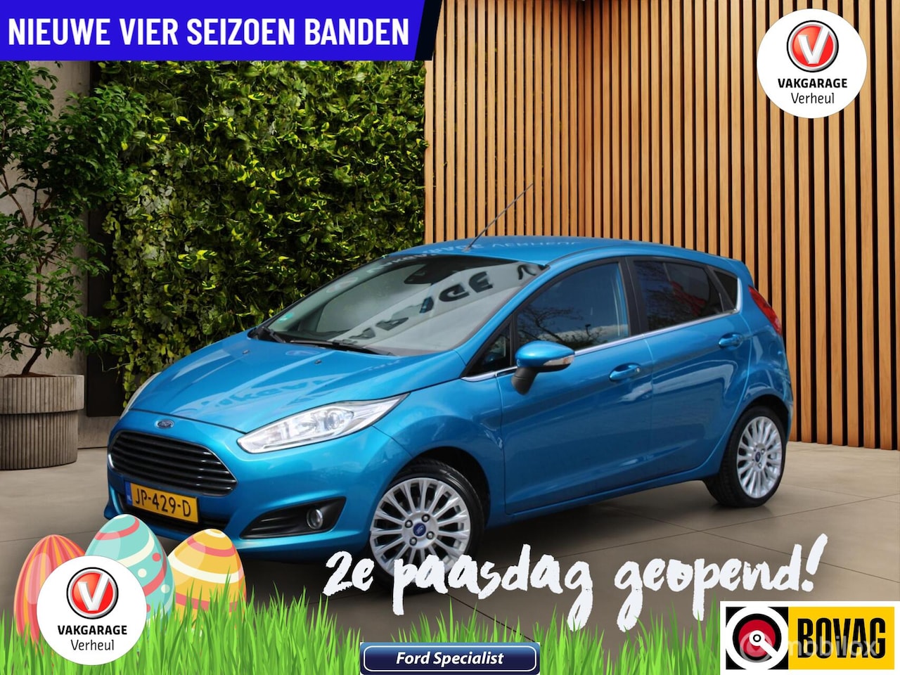 Ford Fiesta - 1.0 EcoBoost Titanium X|101Pk|5Drs|Navi|Camera - AutoWereld.nl