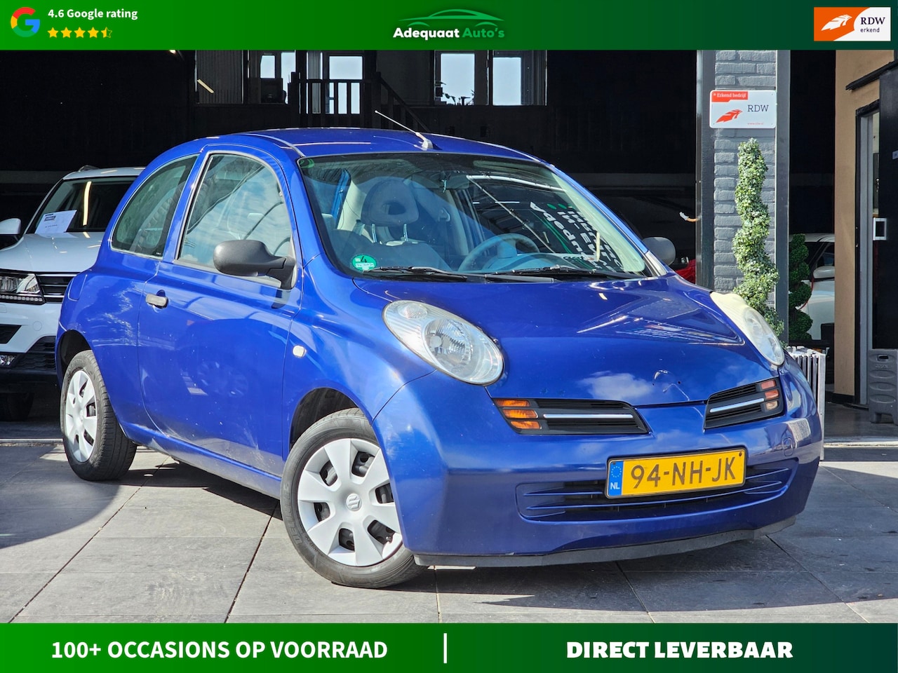 Nissan Micra - 1.2 Visia|2e eig|Airco|El.Ramen|NAP|APK - AutoWereld.nl