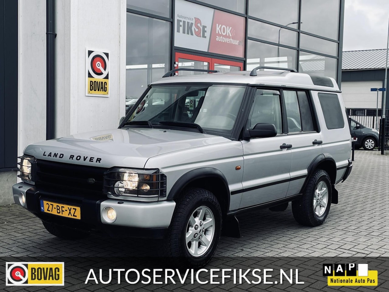 Land Rover Discovery - 2.5 Td5 GRIJS KENT.|PERMANENT YOUNGTIMER - AutoWereld.nl