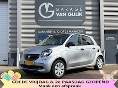 Smart Forfour - 1.0 71PK Pure Airco, CruiseControl, Leder, Isofix, Radio/CdSpeler, Start/Stop, Bluetooth,