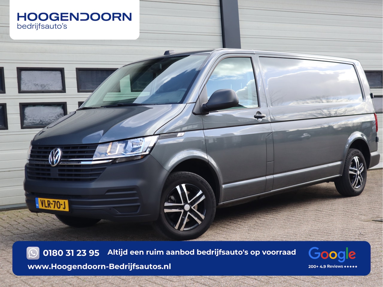 Volkswagen Transporter - 2.0 TDI 111pk Euro 6 - Lang L2 - Trekhaak - Cruise - 3 Zits - AutoWereld.nl