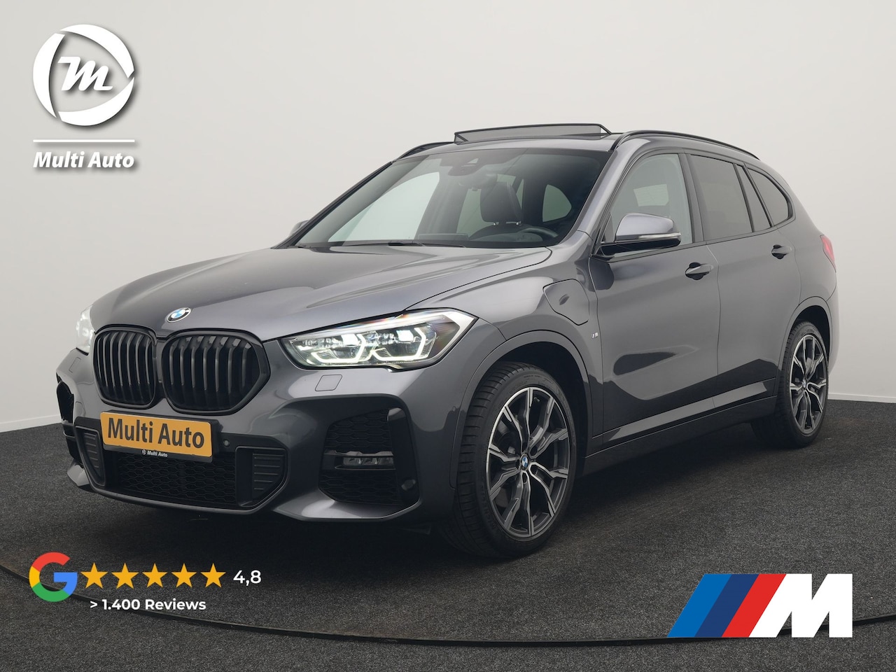 BMW X1 - xDrive25e M Sport PHEV 221pk Dealer O.H. | Trekhaak Af Fabriek | Panodak | Adaptive Cruise - AutoWereld.nl