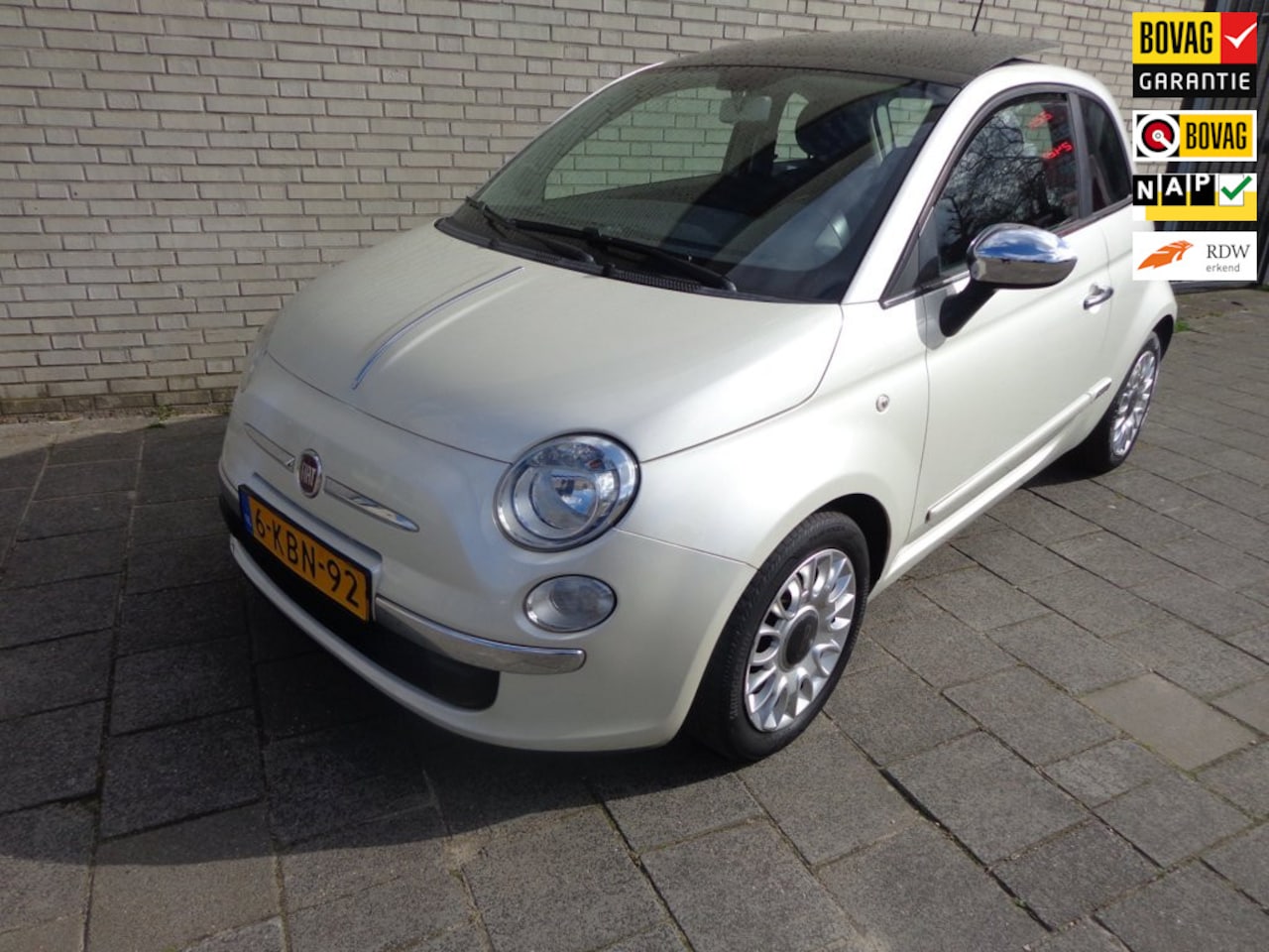 Fiat 500 - 0.9 TwinAir Easy NIEUWE APK/AFLBEURT 3 MAANDEN GARANTIE - AutoWereld.nl