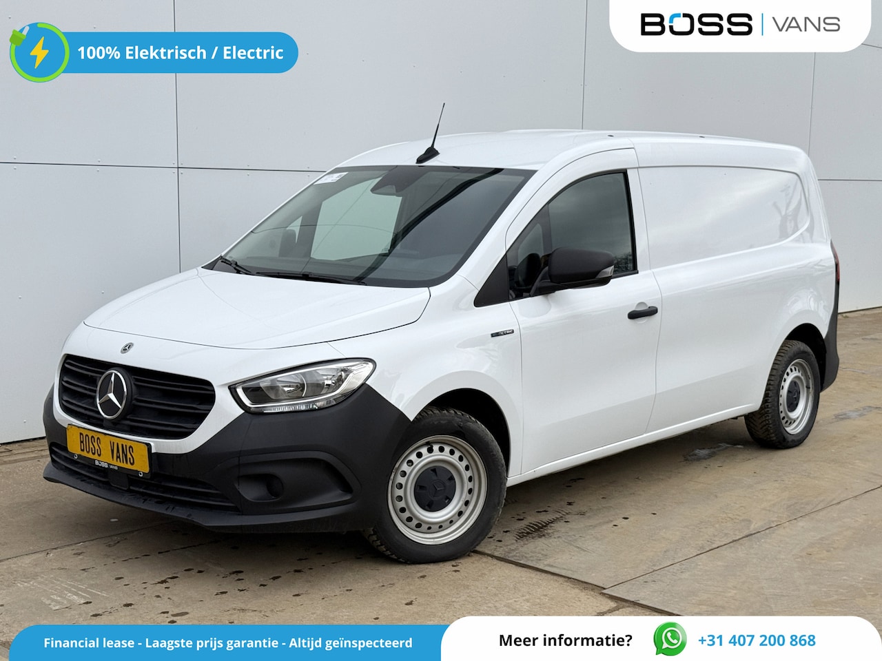 Mercedes-Benz eCitan - 112 51kWh L2 Pro 284 WLTP 98,8 (SOH) MBUX Trekhaak 75kW Snelladen Apple Carplay Cruise Con - AutoWereld.nl