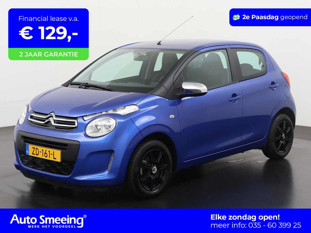 Citroën C1 - 1.0 VTi Feel | Airco | Bluetooth | Lichtmetalen Velgen | 12 mnd Garantie | - AutoWereld.nl