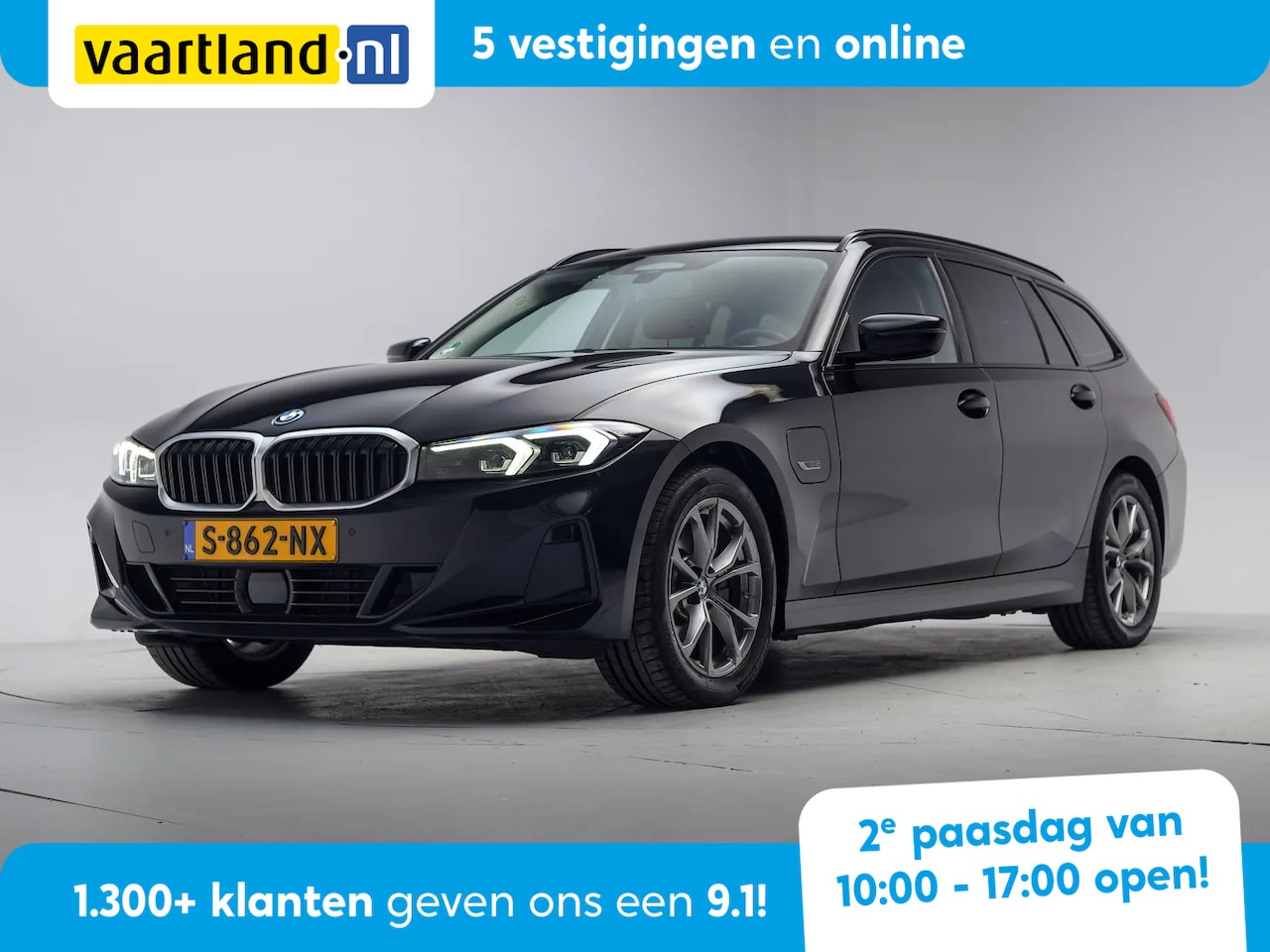 BMW 3-serie Touring - 320e High Executive Sport Aut. [ Leder Stoelverwarming LED ] - AutoWereld.nl