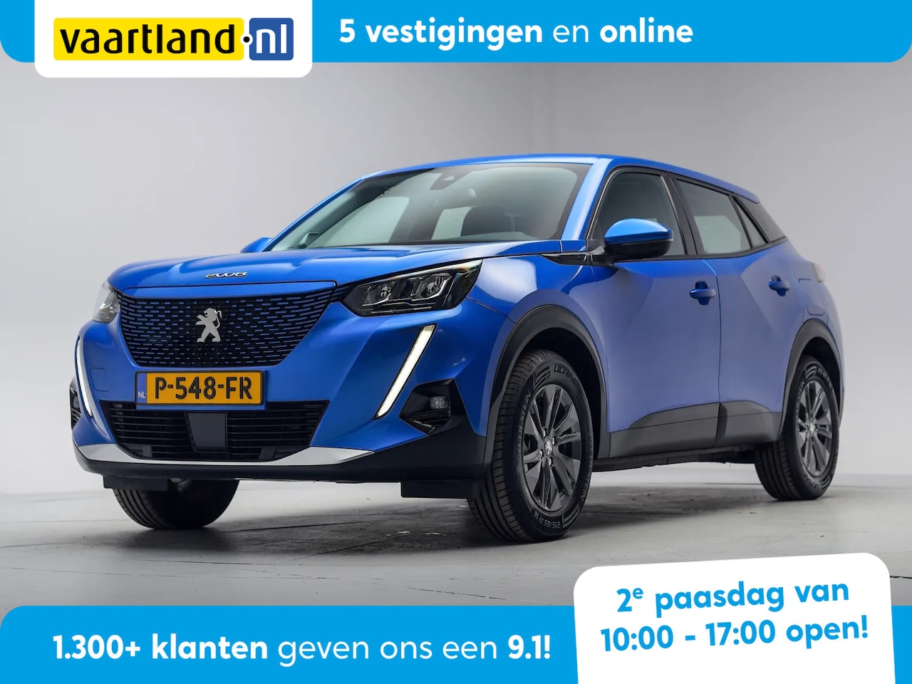 Peugeot e-2008 - EV Active Pack 50 kWh 3-fase [ LED Navi Climate Apple/Android DAB ] - AutoWereld.nl