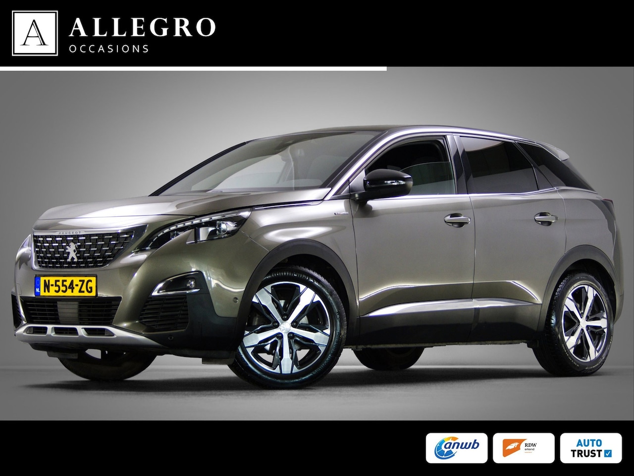 Peugeot 3008 - 1.6 e-THP GT-Line (TREKHAAK, APPLE CARPLAY/ANDROID AUTO, ELEKTRISCHE STOEL, SFEERVERLICHTI - AutoWereld.nl