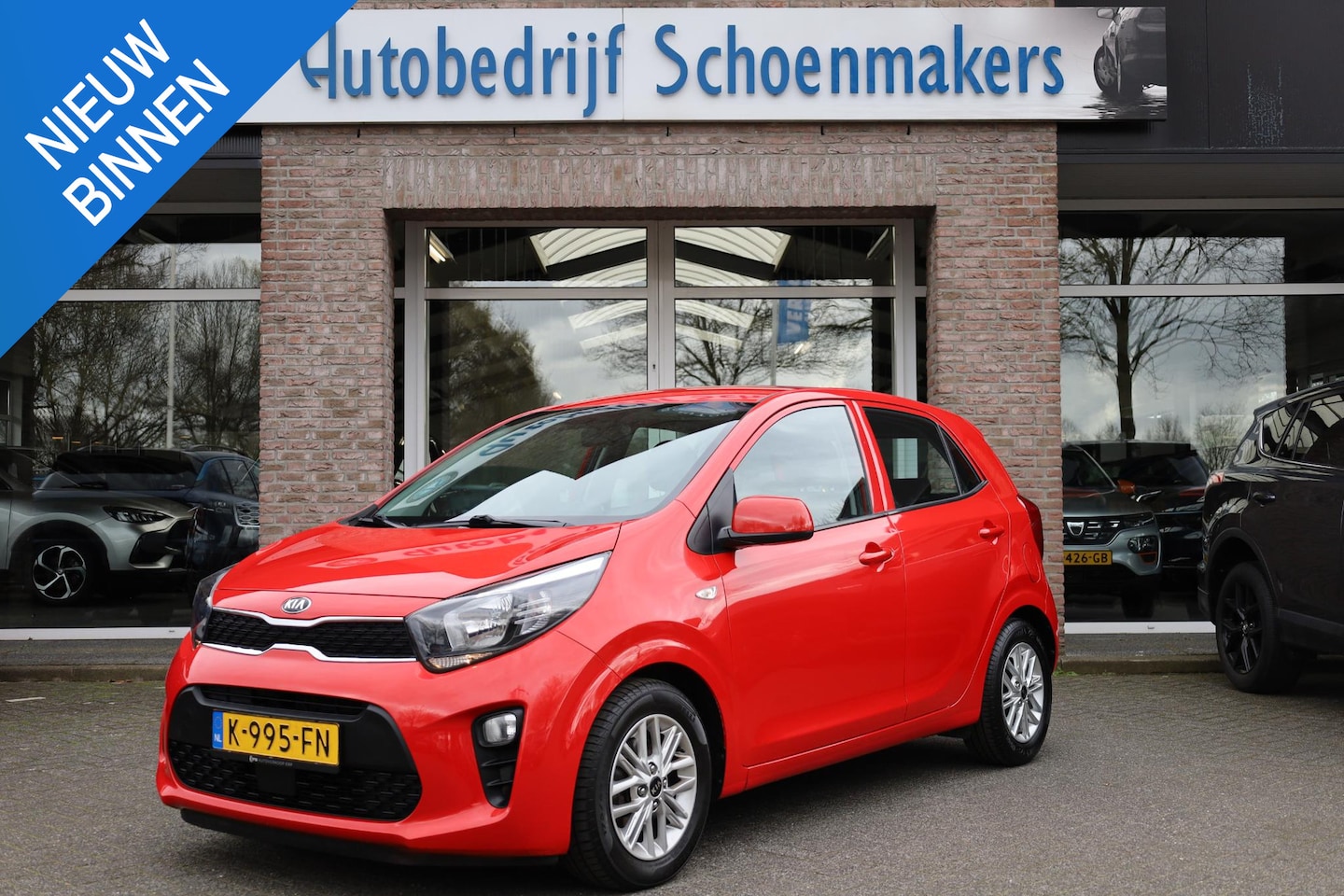 Kia Picanto - 1.0 DPi DynamicLine CARPLAY CAMERA DAB CRUISE NAVI AIRCO LMV NAP - AutoWereld.nl