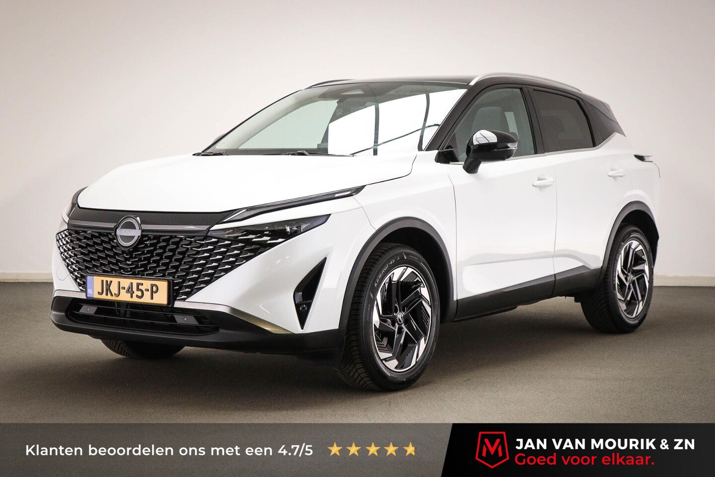 Nissan Qashqai - 1.3 MHEV Xtronic N-Connecta | PANORAMADAK | HEAD UP | STUURVERWARMING | DAB | APPLE | 360 - AutoWereld.nl