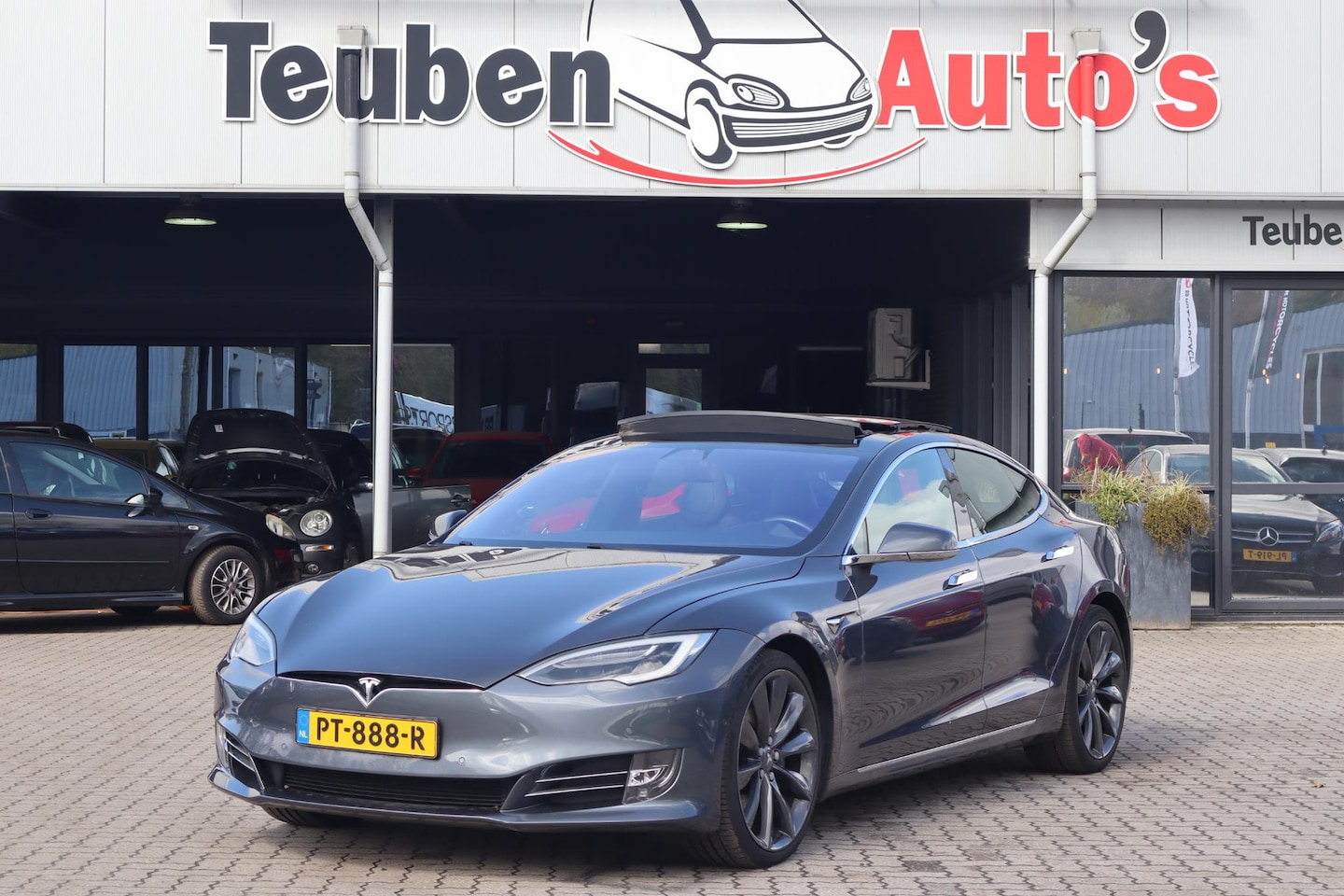 Tesla Model S - 75D Base SOH 89% | Elek panoramadak | Climate Pack | Premium Pack - AutoWereld.nl
