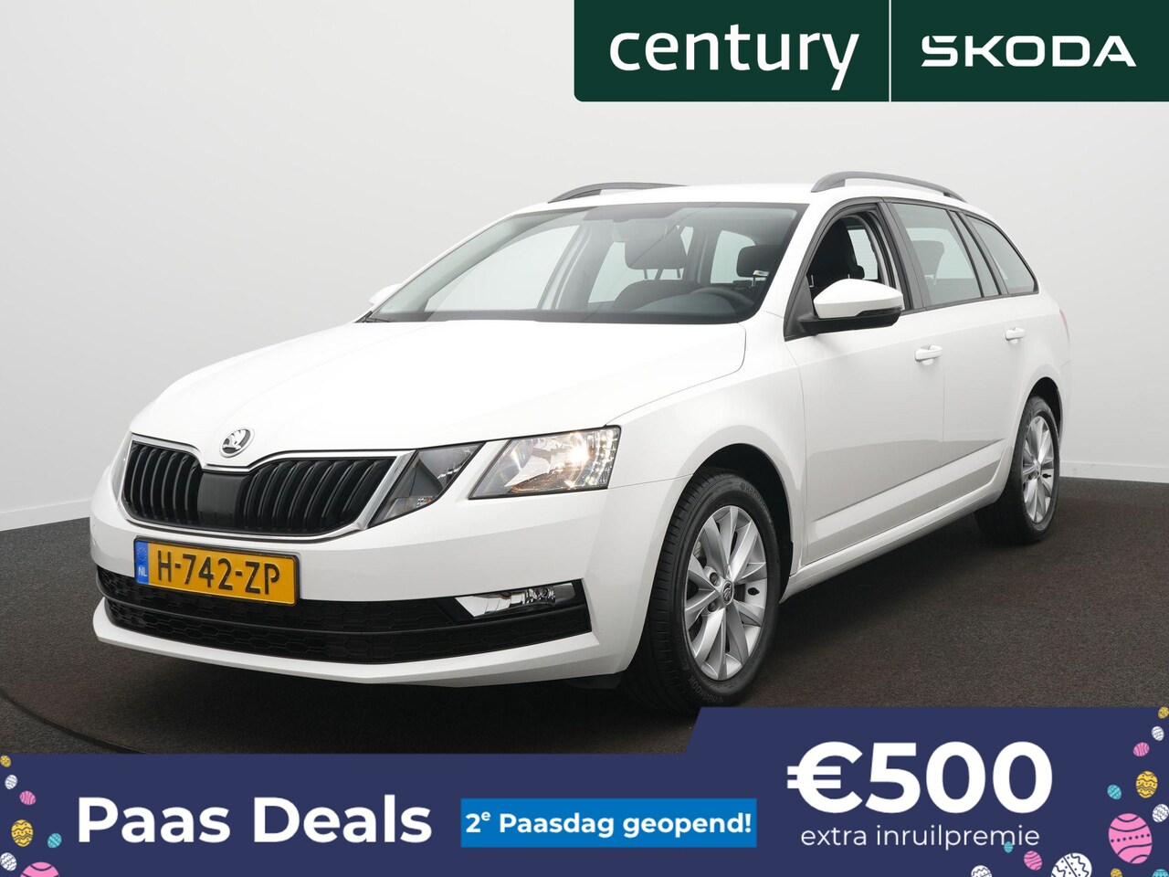 Skoda Octavia Combi - 1.0 TSI 115Pk Business Edition / Climate / Navi / Sensoren - AutoWereld.nl
