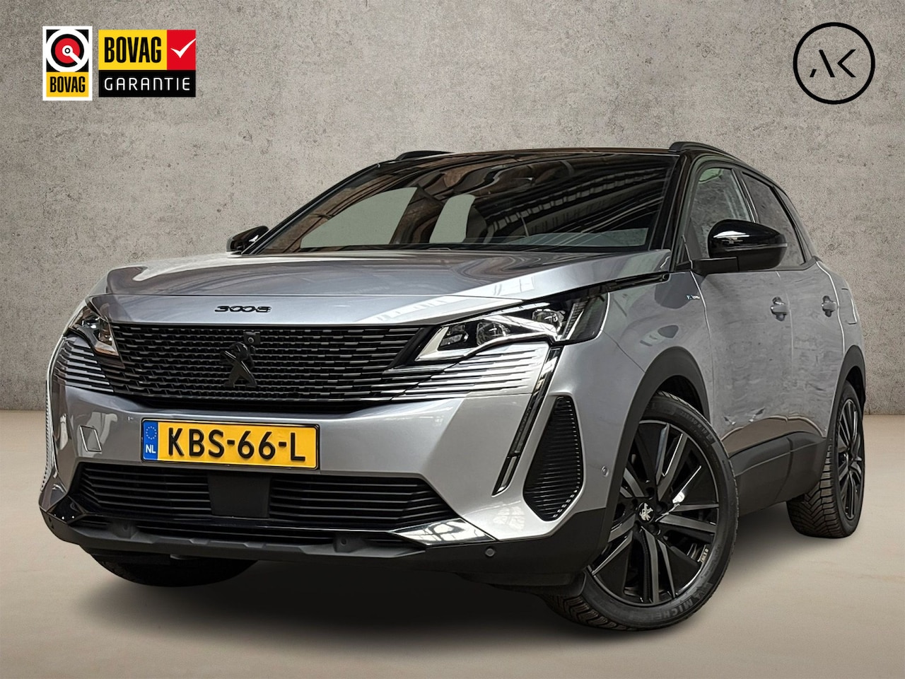 Peugeot 3008 - 1.6 HYbrid 225 GT 225Pk Automaat (PANORAMADAK, APPLE CARPLAY, GROOT NAVI, LEDER/ALCANTARA, - AutoWereld.nl