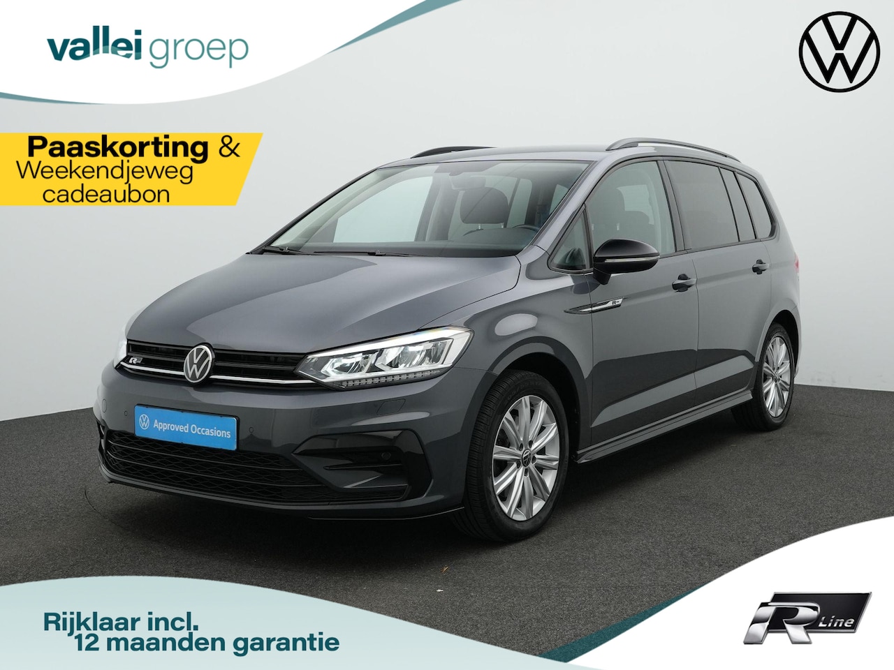 Volkswagen Touran - 7-zits 1.5 TSI 150 pk DSG Highline / R-Line | Trekhaak | Achteruitrijcamera | Navigatie | - AutoWereld.nl