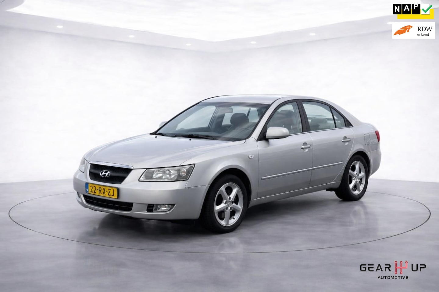 Hyundai Sonata - 3.3 V6 Style LEER|CRUISE|CLIMA|STOELVERW|NAVI| - AutoWereld.nl