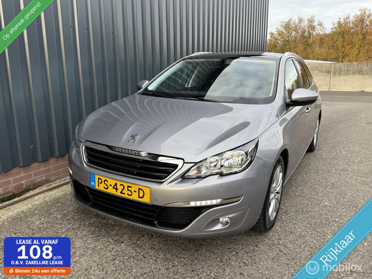Peugeot 308 SW - 1.2 PureTech Blue Lease Premium DRIEM/PANO/APK LANG - AutoWereld.nl