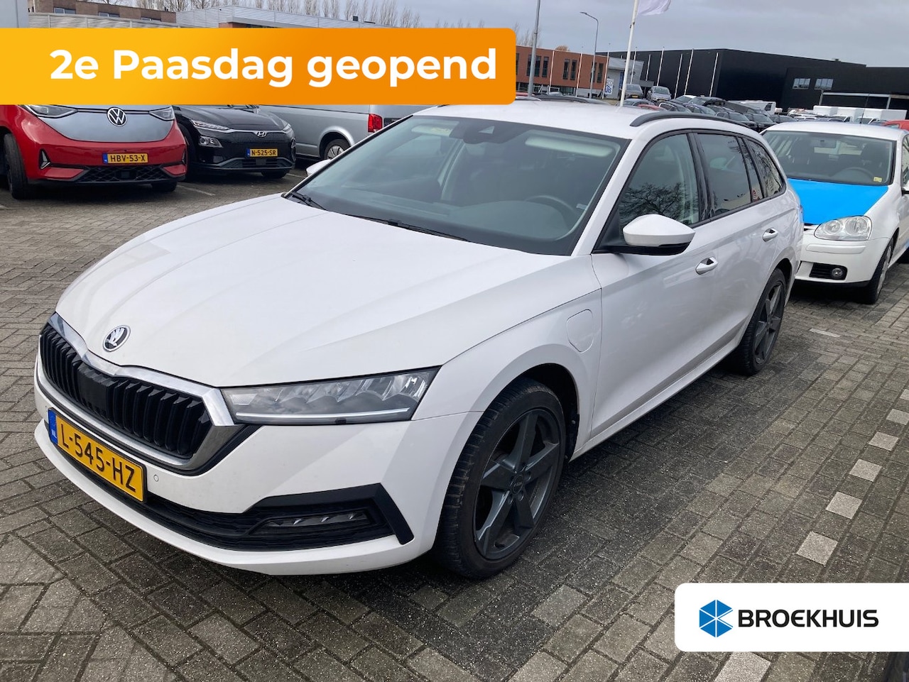 Skoda Octavia Combi - 1.4 TSI 204 pk iV PHEV Business Edition | Apple Carplay/Android Auto|telefoonintegratie pr - AutoWereld.nl
