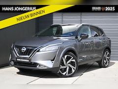 Nissan Qashqai - 1.5 e-Power Tekna Plus | 360 CAMERA | PANORAMADAK | LEDER | STUUR/STOELVERWARMING | NAVI |